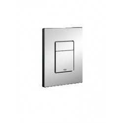 Grohe Plaque de commande Cosmo pour WC, 156 x 197 mm, montage vertical ou horizontal, chromé: 38732000