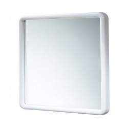 Gedy  miroir 45x45 cm blanc