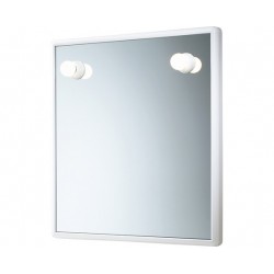 Gedy  junior miroir 55x60 cm avec eclairage blanc