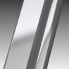 Novellini  Giada 2b paroi fixe cm 78-81 verre trempe transparent  silver: GIADNF2B78-1B