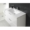 Meuble de salle de bain Pelipal Calypsos  de 90 cm blanc: CALYPSOS BLOK 90-3W