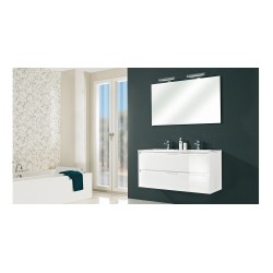 Meuble de salle de bain Pelipal Calypsos  de 120 cm blanc