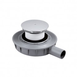 PONSI Siphon de 90 mm EXTRA PLAT 45 mm de hauteur pour receveur de douche
