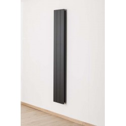 Radiateurs décoratifs Banio-Robyn Couleur Noir Hauteur 180 cm Largeur 28 cm