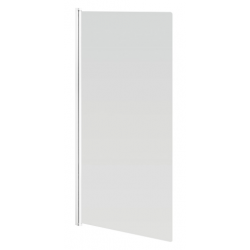 Banio Design-Megala Paroi de bain 1 volet profil blanc - 75x130cm | Banio