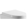 Banio-Gary WC suspendu compact sans bride rimless avec abattant softclose et easyrelease - Blanc
