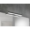 Eclairage LED Banio-Veronica pour armoire/miroir Noir - Largeur 28,4 cm, 8W, 550Lm