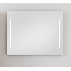 Banio Miroir 90x70 cm avec LED vertical | Banio salle de bain