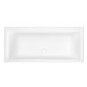Banio Aristas Baignoire rectangulaire en acrylique 170x75 cm - Blanc | Banio