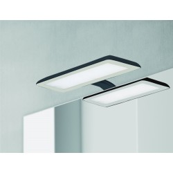 Banio éclairage LED pour salle de bain Nikito - 30cm, 10W noir mat