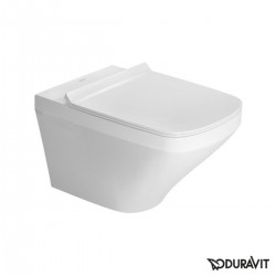 Geberit autoportant Duravit durastyle rimless et durafix pack WC suspendue - Plaque de commande mat chromé