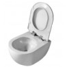 Banio wc suspendu rimoff sans bidet - Blanc mat | Banio salle de bain