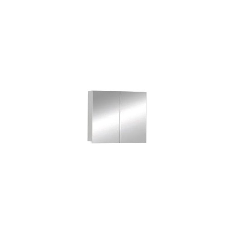 Banio cabinet miroir couleur aluminium 100x70cm