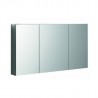 Banio armoie miroir couleur aluminium 120x70cm