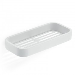 Gedy  outline rectangulaire porte-objets pour douche blanc mat