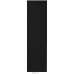 Banio radiateur vertical design face lisse typeT22 1800x500 - noir mat