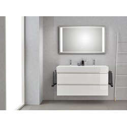 Pelipal meuble de salle de bain avec miroir de luxe Bali120 - blanc