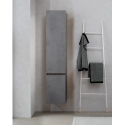 Pelipal armoire colonne de salle de bain Calypsos - gris foncé