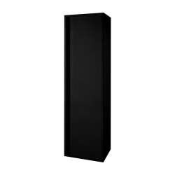 Banio meuble colonne armoire de la gamme sally 135x35x35cm noir mat