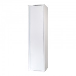 meuble colonne sally 160cm blanc mat