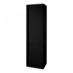 meuble colonne sally 160cm noir mat