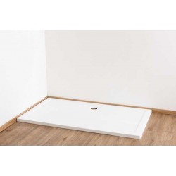 Banio receveur de douche en acrylique Horn - 90x160cm blanc mat
