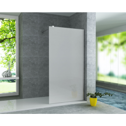 Banio paroi de douche italienne walk-in douche verre opaque 120x200cm