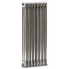 Radiateur Comby Loft 90x36 cm 712 w brillant transparent acier 3 colonnes