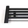 Radiateur sèche-serviette design Dori 180x60cm noir mat 712watt