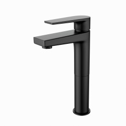 Banio serie Alona robinet de lavabo surélevé noir mat design