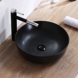 Lavabo Banio Pura 42cm lavabo noir mat