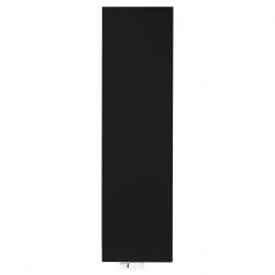 Banio radiateur vertical design face lisse typeT22 2000x500 - noir mat