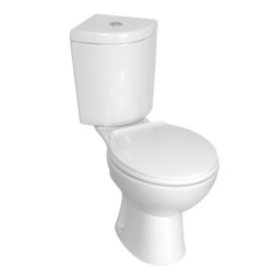 Toilettes compactes d'angle/KR 61 (avec siège)